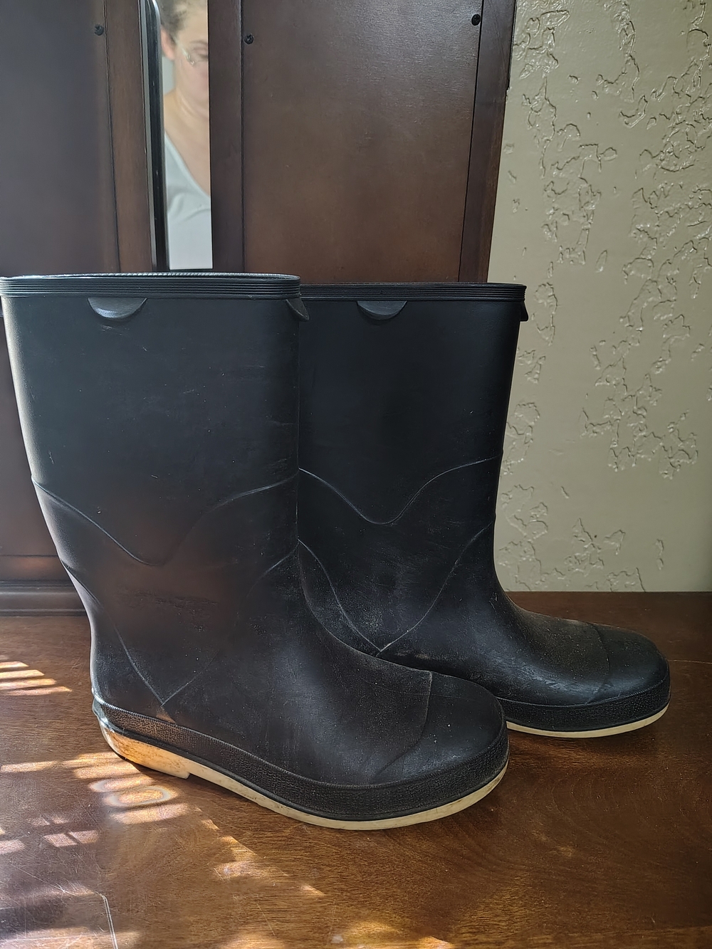 Kids Black Rain & Snow Boots - Waterproof Outdoor Boot